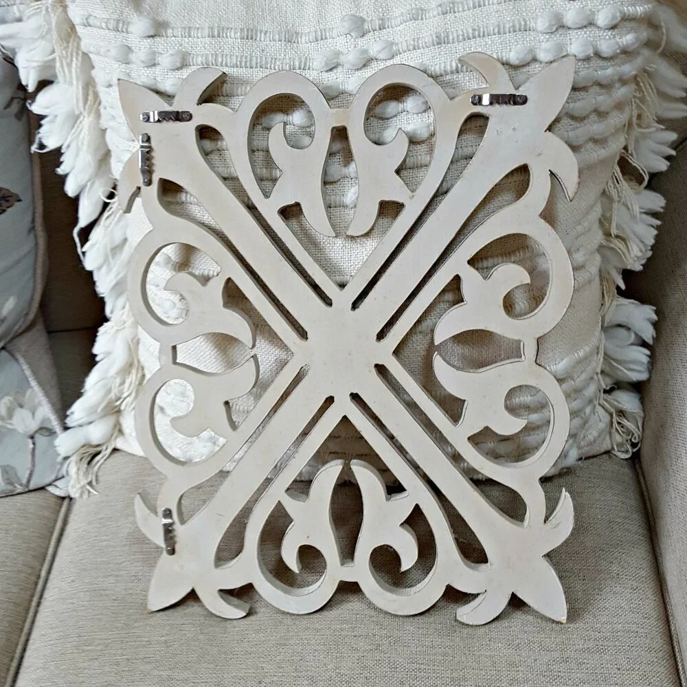 BOHO Farmhouse WOOD WALL MEDALLION DECOR